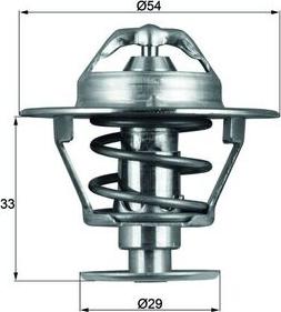 MAHLE TX 86 76D - Termostat cieczy chłodzącej