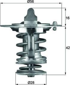 MAHLE TX 83 76D — Termostat, środek chłodzący