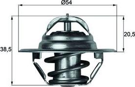 MAHLE TX 3 83D — Termostat, środek chłodzący