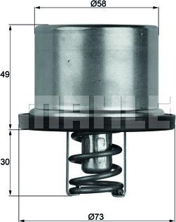 MAHLE TX 37 79 - TERMOSTAT BMW 79C E34-E39 M5