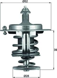 MAHLE TX 71 82D — Termostat, środek chłodzący