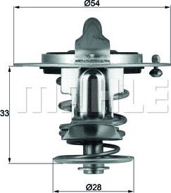 MAHLE TX 72 82 — Termostat, środek chłodzący