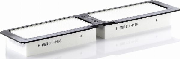 Mann-Filter CU 4466 — Filtr kabinowy