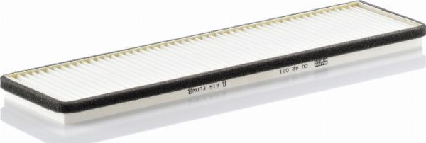 Mann-Filter CU 42 001 — Filtr kabinowy