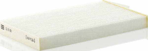 Mann-Filter CU 15 001 — Filtr kabinowy