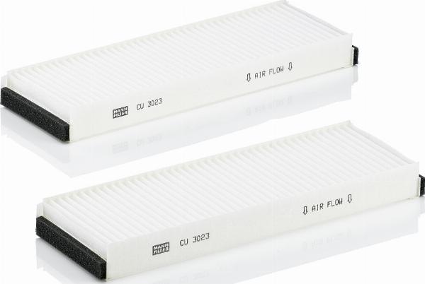 Mann-Filter CU 3023-2 — Filtr kabinowy
