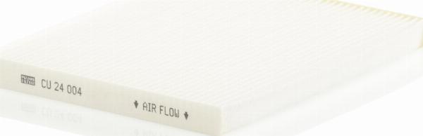 Mann-Filter CU 24 004 — Filtr kabinowy