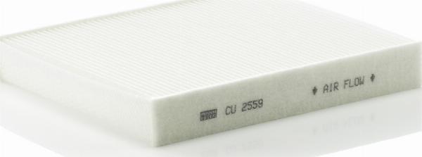 Mann-Filter CU 2559 — Filtr kabinowy