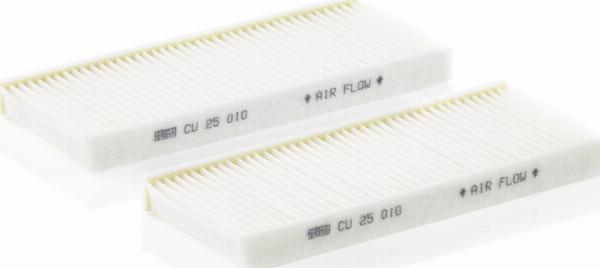 Mann-Filter CU 25 010-2 — Filtr kabinowy