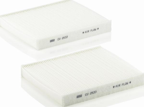 Mann-Filter CU 2533-2 — Filtr kabinowy