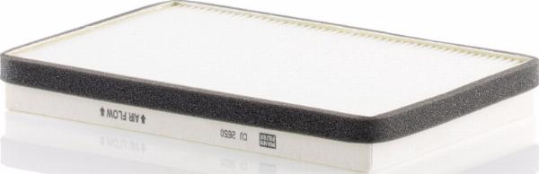 Mann-Filter CU 2650 — Filtr kabinowy