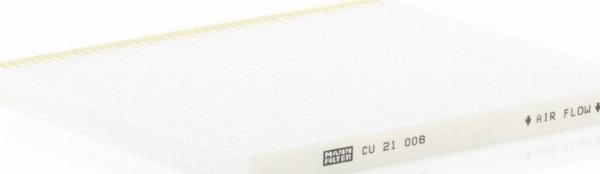 Mann-Filter CU 21 008 — Filtr kabinowy