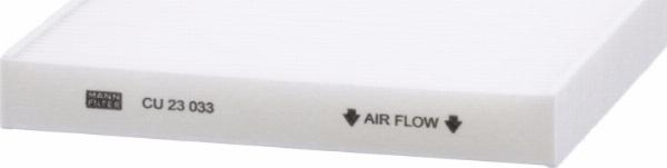 Mann-Filter CU 23 033 — Filtr kabinowy