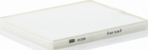 Mann-Filter CU 2326 — Filtr kabinowy