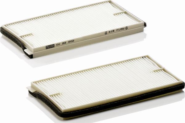 Mann-Filter CU 22 002-2 — Filtr kabinowy