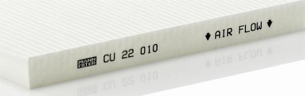 Mann-Filter CU 22 010 — Filtr kabinowy