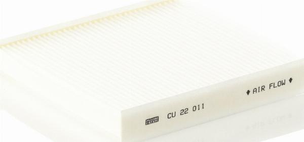 Mann-Filter CU 22 011 — Filtr kabinowy