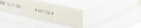 Mann-Filter CU 27 009 — Filtr kabinowy