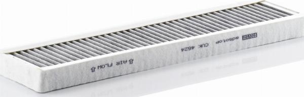 Mann-Filter CUK 4624 — Filtr kabinowy