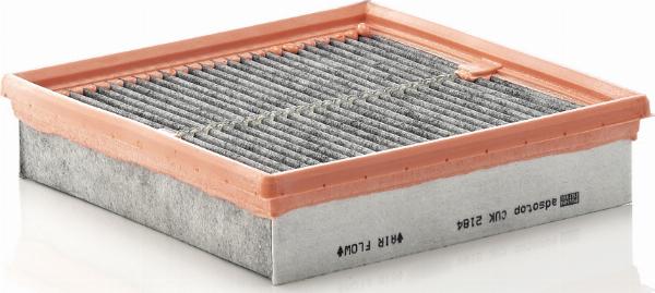 Mann-Filter CUK 2184 — Filtr kabinowy