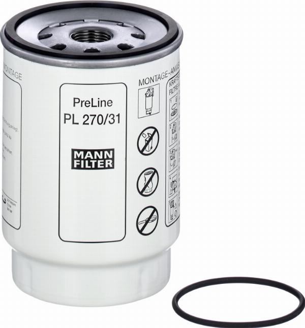 Mann-Filter PL 270/31 Z — Filtr paliwa