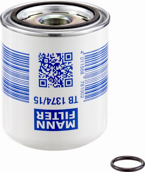 Mann-Filter TB 1374/15 x — Wkład osuszacza powietrza, instalacja pneumatyczna