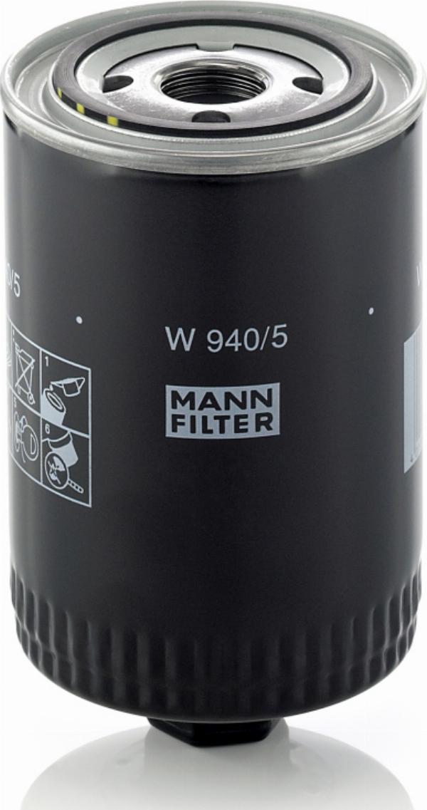 Mann-Filter W 940/5 — Filtr oleju