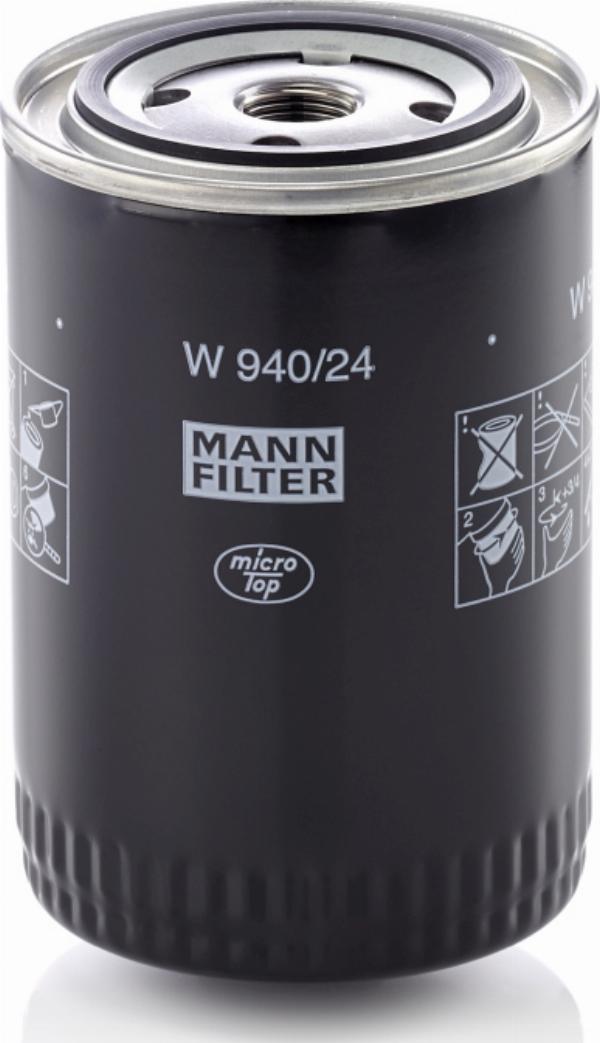 Mann-Filter W 940/24 — Filtr oleju