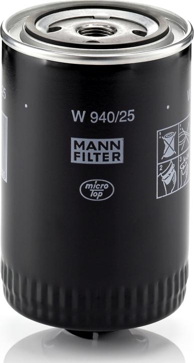 Mann-Filter W 940/25 — Filtr oleju