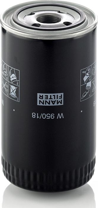 Mann-Filter W 950/18 — Filtr oleju
