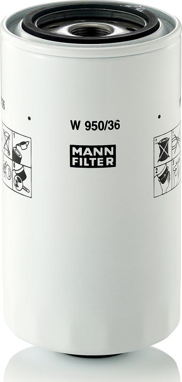 Mann-Filter W 950/36 — Filtr oleju