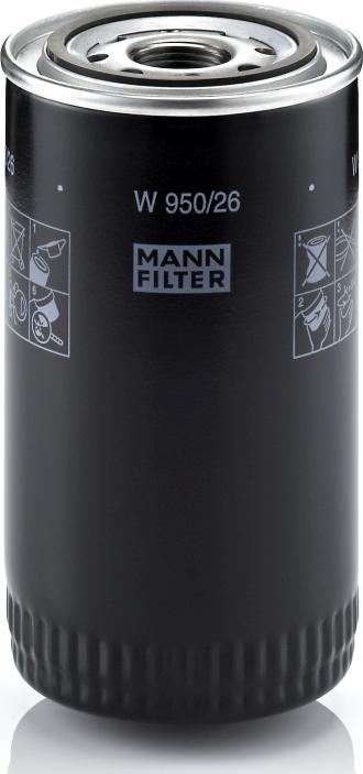 Mann-Filter W 950/26 — Filtr oleju
