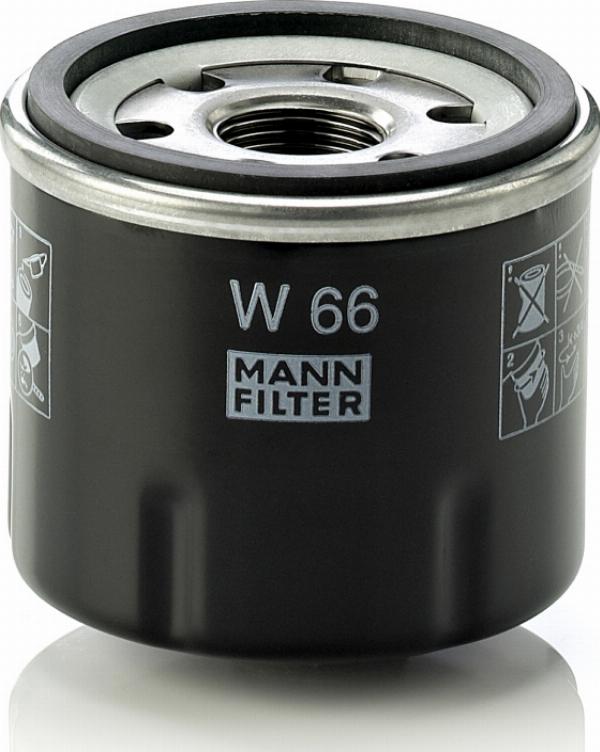 Mann-Filter W 66 — Filtr oleju