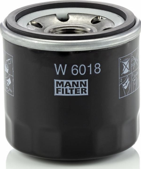 Mann-Filter W 6018 — Filtr oleju