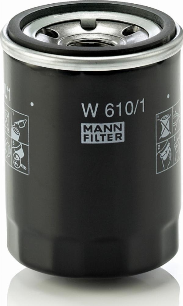 Mann-Filter W 610/1 — Filtr oleju