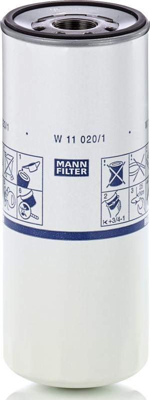 Mann-Filter W 11 020/1 — Filtr oleju
