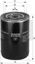Mann-Filter W 11 106 — Filtr oleju