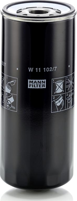 Mann-Filter W 11 102/7 — Filtr oleju