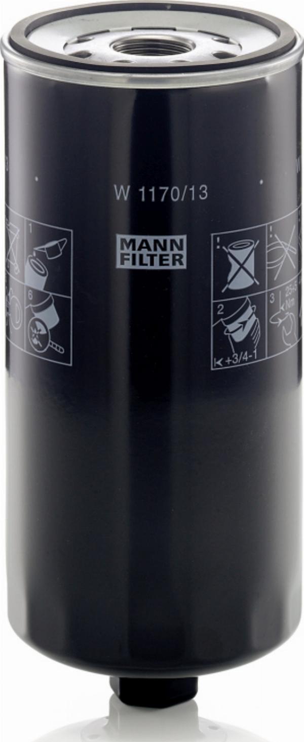 Mann-Filter W 1170/13 — Filtr oleju