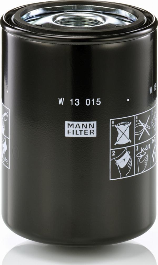 Mann-Filter W 13 015 — Filtr, hydraulika robocza