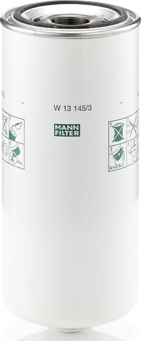Mann-Filter W 13 145/3 — Filtr oleju
