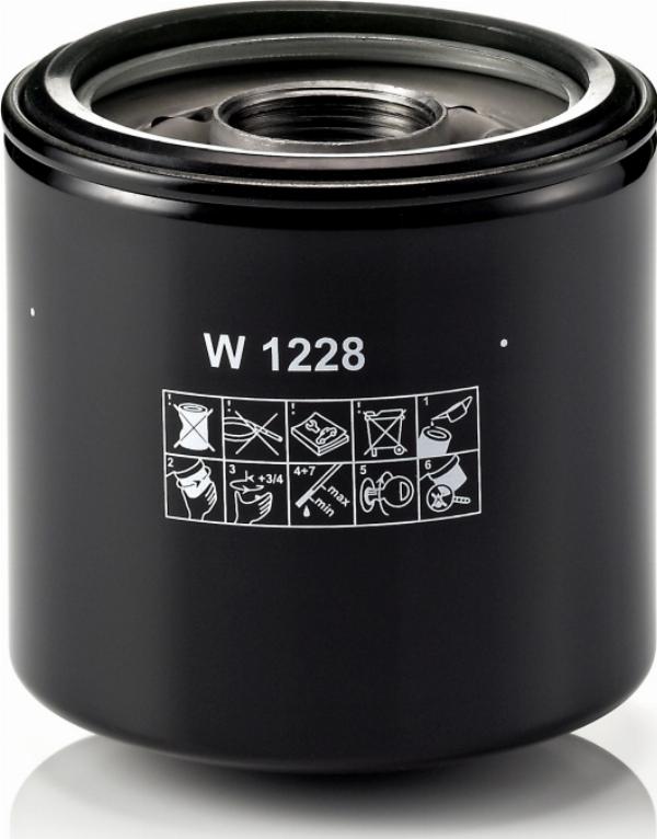 Mann-Filter W 1228 — Filtr oleju