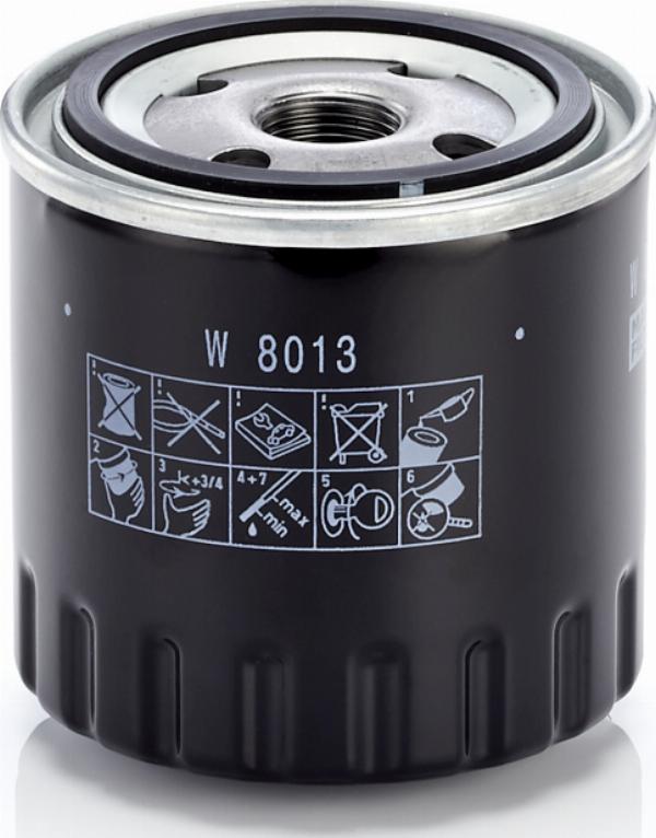Mann-Filter W 8013 — Filtr oleju