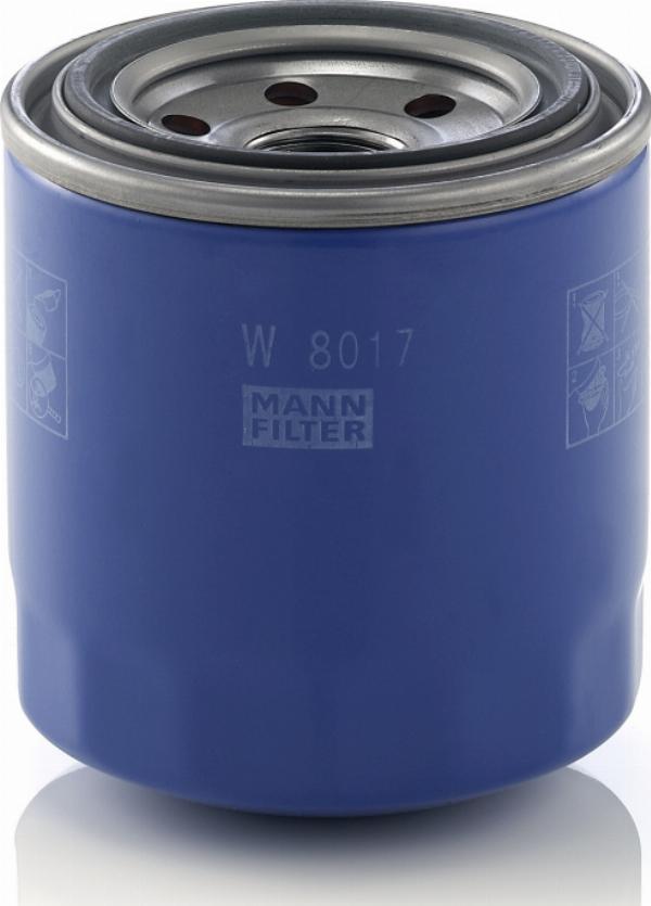 Mann-Filter W 8017 — Filtr oleju