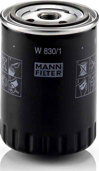 Mann-Filter W 830/1 — Filtr oleju