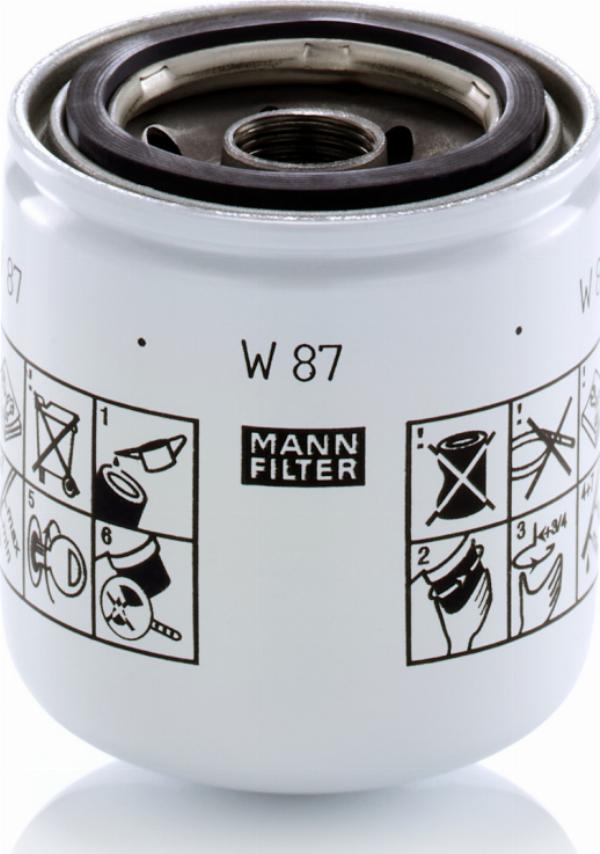 Mann-Filter W 87 — Filtr oleju