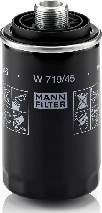 Mann-Filter W 719/45 — Filtr oleju