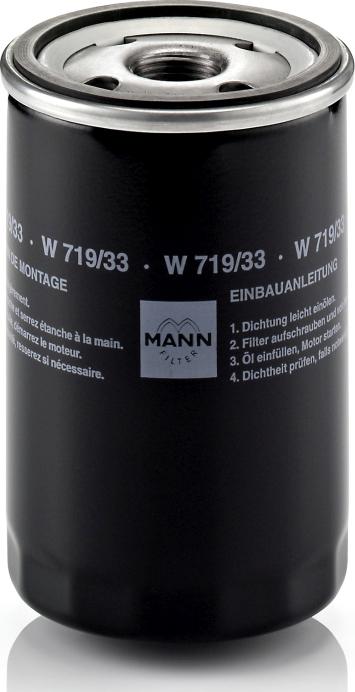 Mann-Filter W 719/33 — Filtr oleju