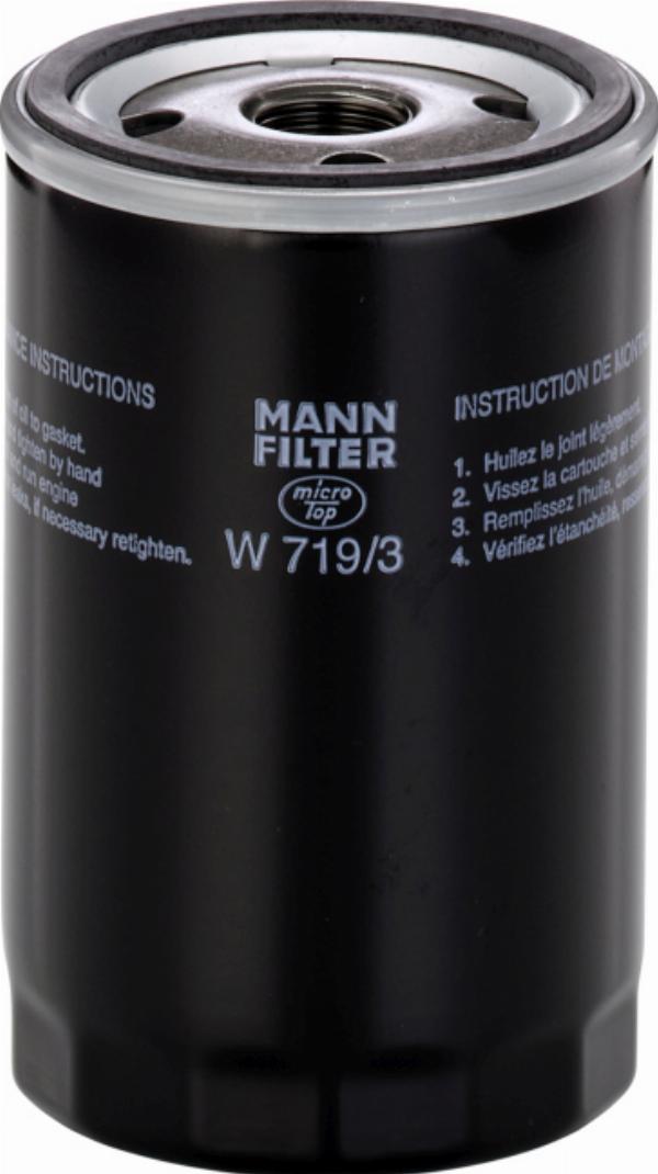 Mann-Filter W 719/3 — Filtr oleju