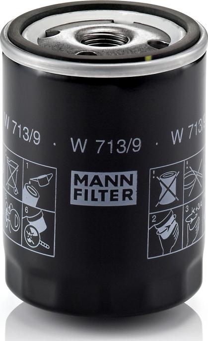 Mann-Filter W 713/9 — Filtr oleju